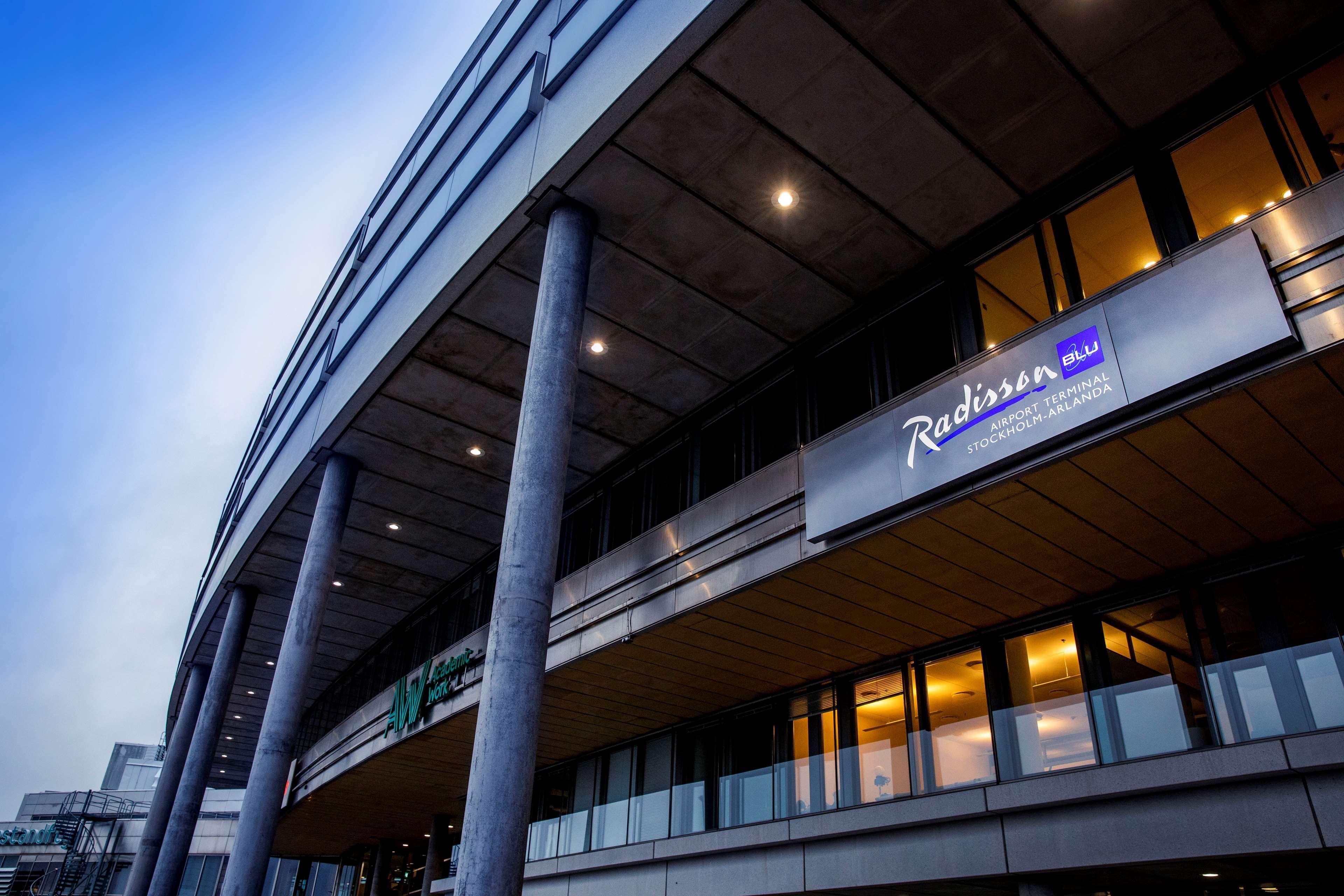 Radisson Blu Airport Terminal Hotel Arlanda Exterior foto